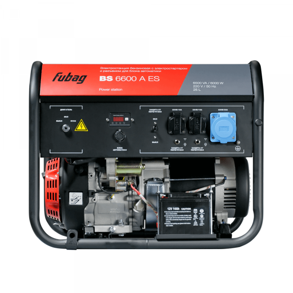 Бензиновый генератор Fubag BS 6600 A ES