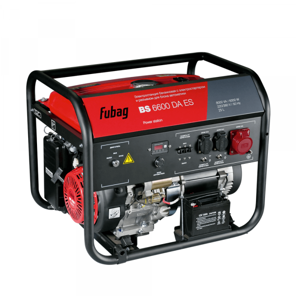 Бензиновый генератор Fubag BS 6600 DA ES