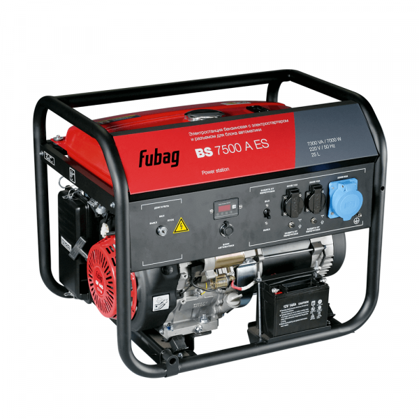 Бензиновый генератор Fubag BS 7500 A ES