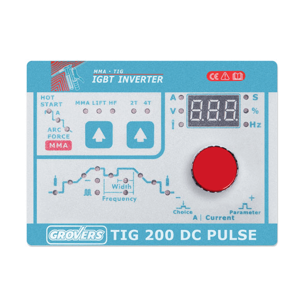 Сварочный аппарат Grovers TIG 200 DC Pulse